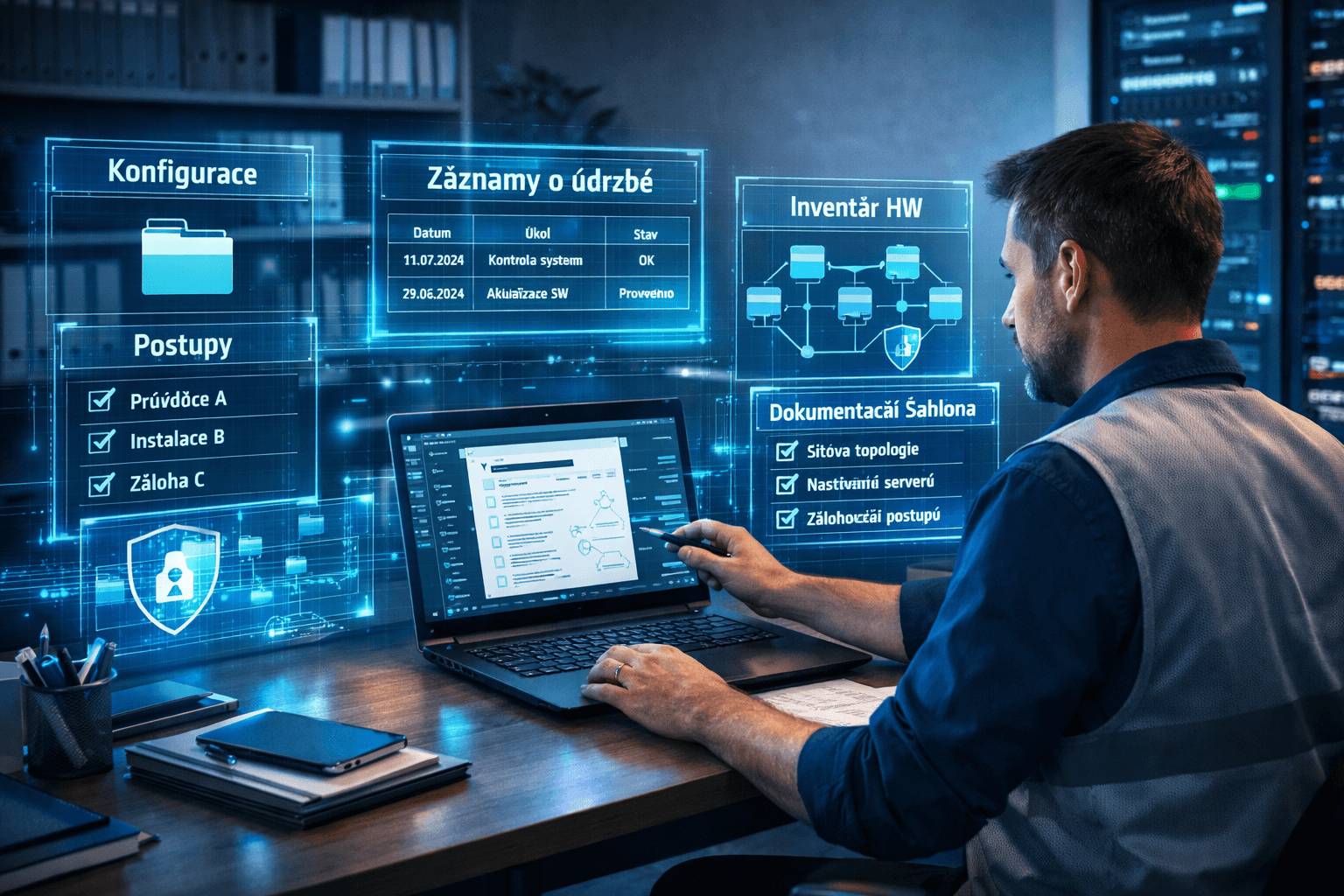 Příprava bezpečnostní dokumentace a technických opatření podle NIS2